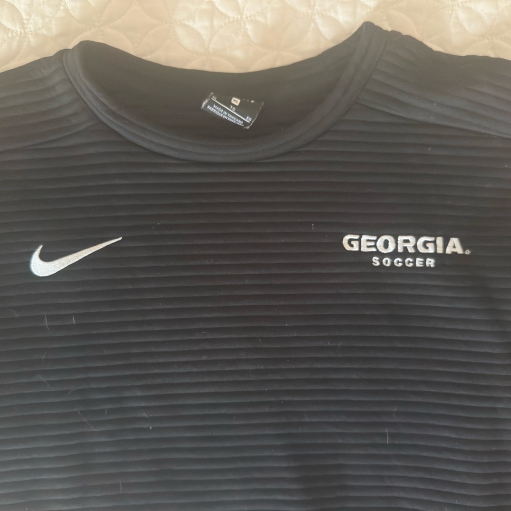 Nike Black Georgia Soccer Pullover